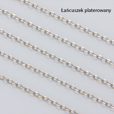 łańcuszek platerowany