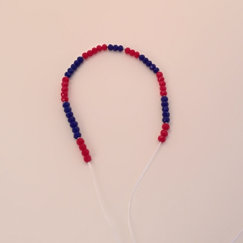 letnie bransoletki na gumce z zawieszkami ze stali chirurgicznej