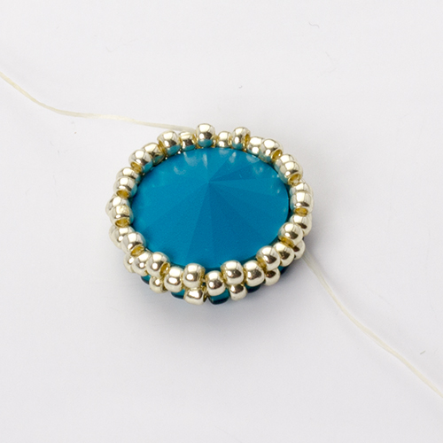 kolczyki z rivoli Swarovski