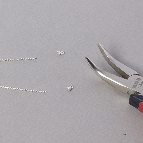 naszyjnik z łącznikiem nieskończoność