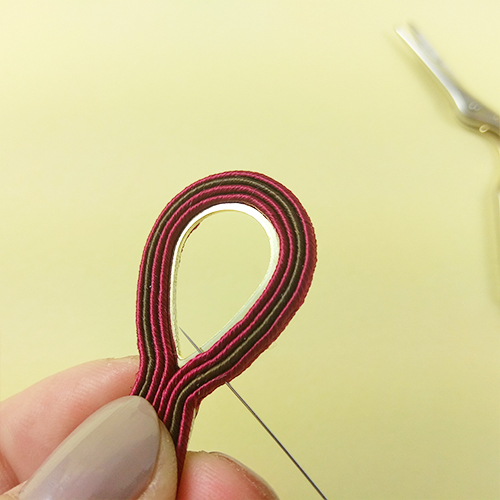 kolczyki sutasz Wiśnie w czekoladzie