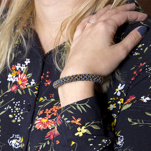 wisior ścieg chenille stitch