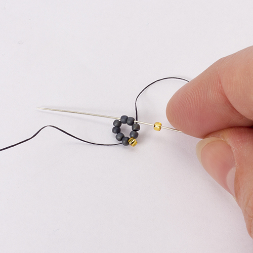 wisior ścieg chenille stitch