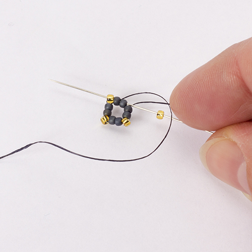 wisior ścieg chenille stitch