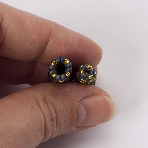 wisior ścieg chenille stitch