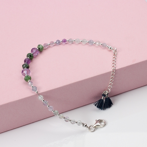 bransoletka z okrągłymi łapaczkami