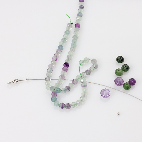 bransoletka z okrągłymi łapaczkami