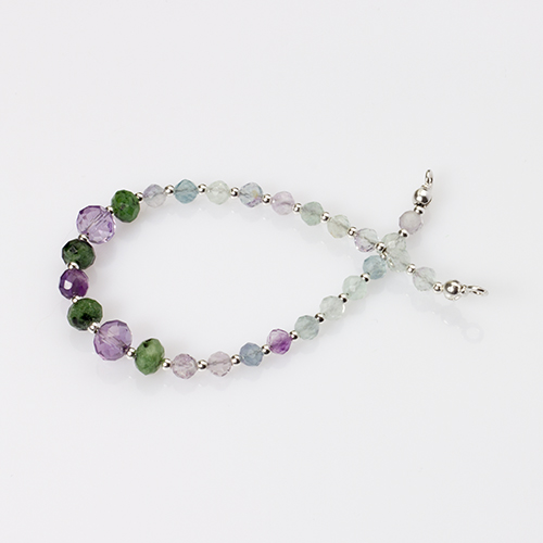 bransoletka z okrągłymi łapaczkami