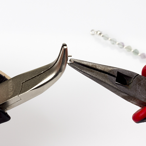 bransoletka z okrągłymi łapaczkami