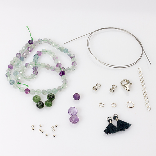 bransoletka z okrągłymi łapaczkami