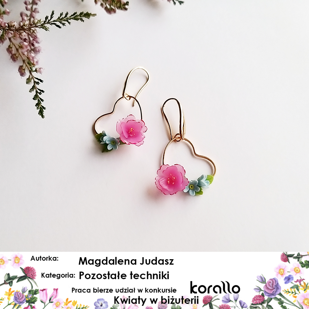 galeria prac konkursowych - Kwiaty w biżuterii