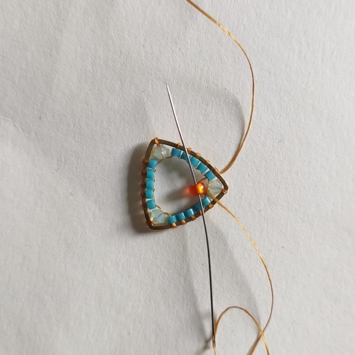 kolczyki z koralików Miyuki