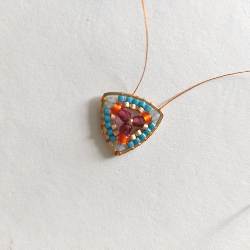 kolczyki z koralikami Miyuki