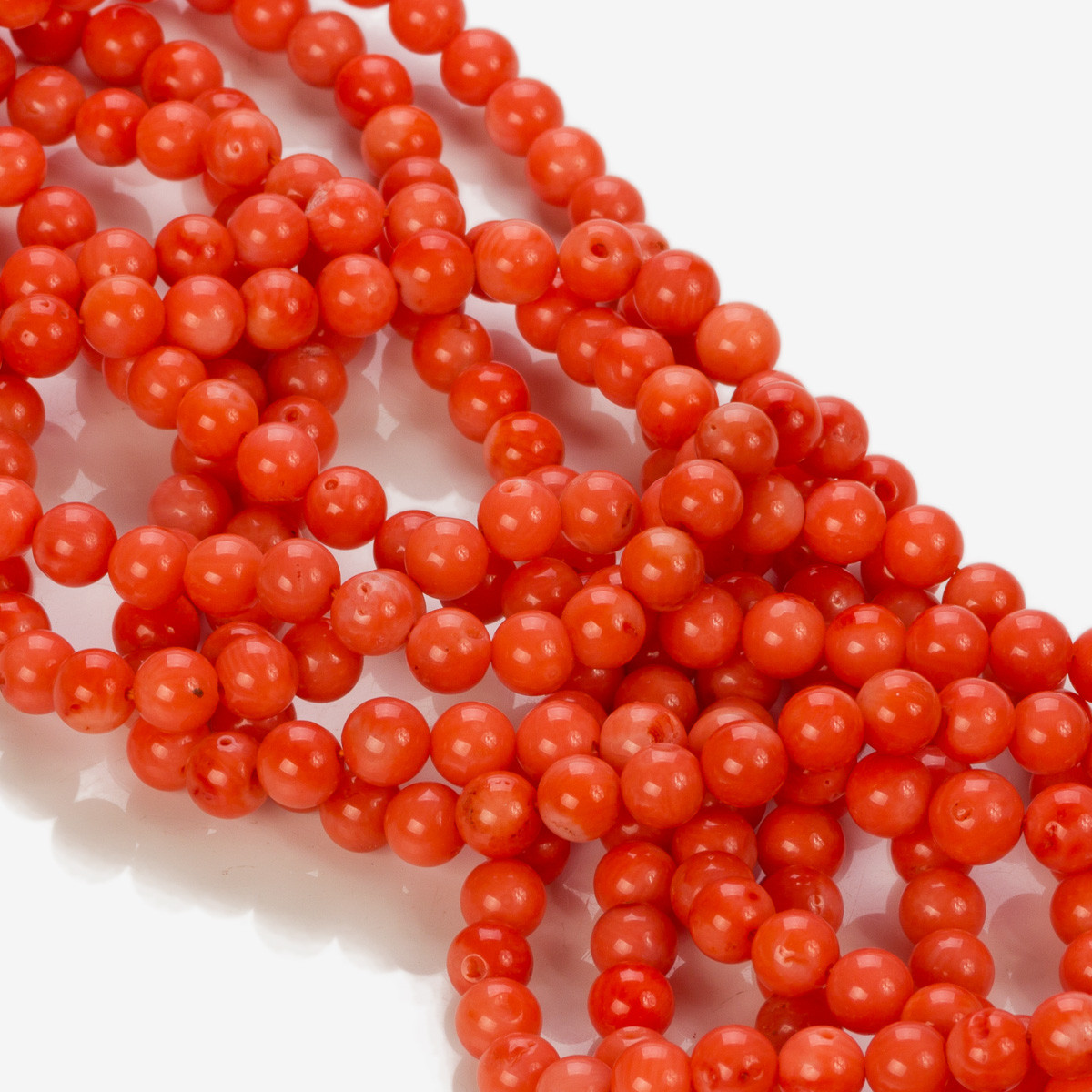 koralik czerwony koral KO0944