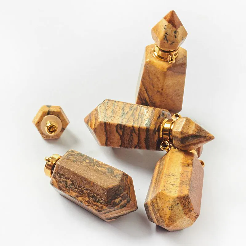 Perfumetka z jaspisu krajobrazowego (KB0367)