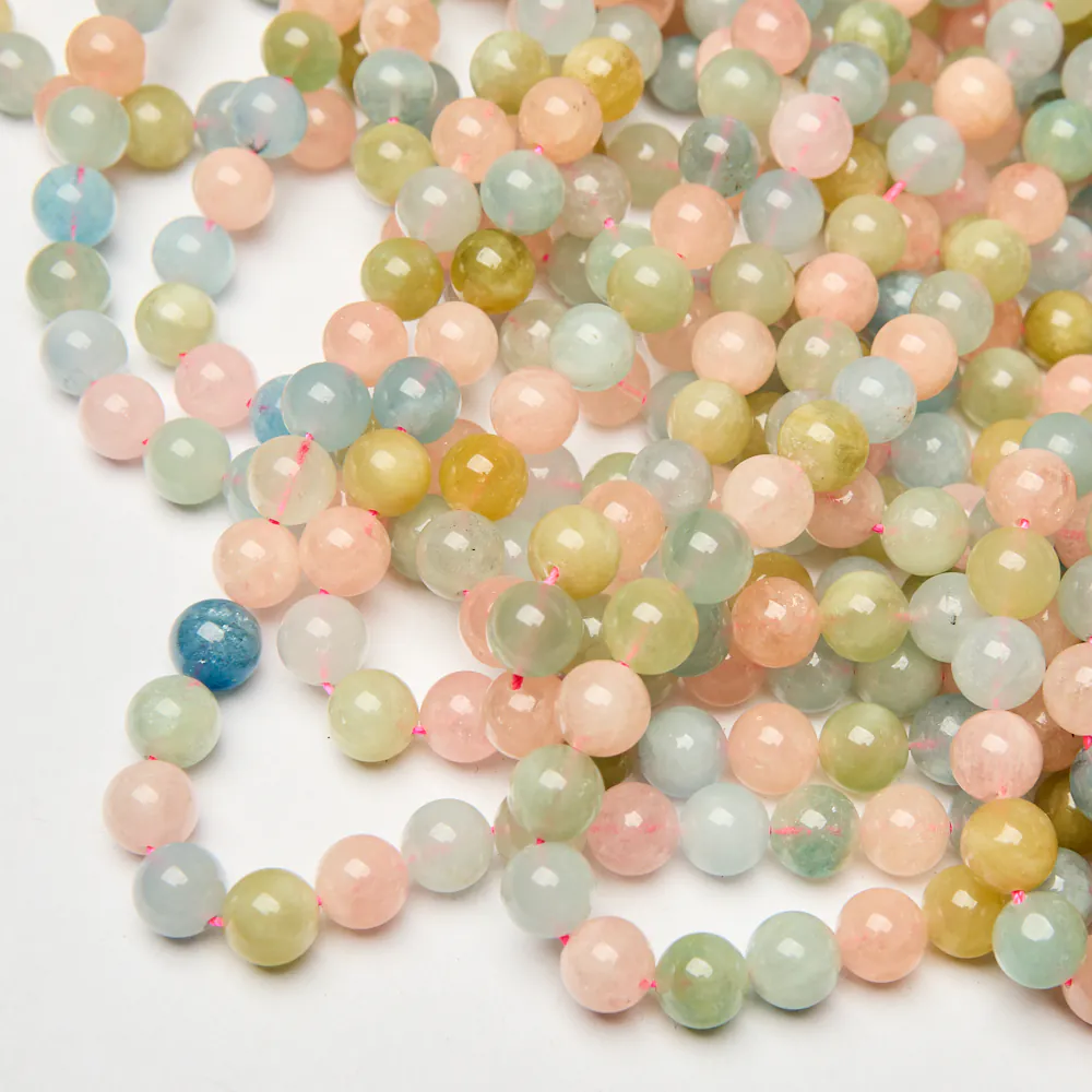 Koraliki morganit kulka gładka 10,5 mm [KA0011]