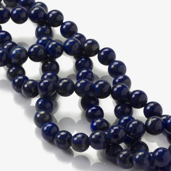 Koraliki lapis lazuli kulka gładka 8,5 mm [KA5557]