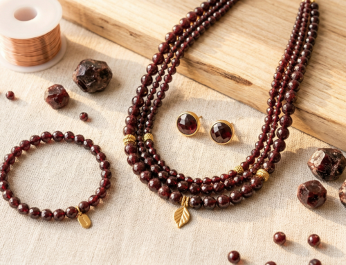 Granat: piękny kamień do biżuterii w dobrej cenie