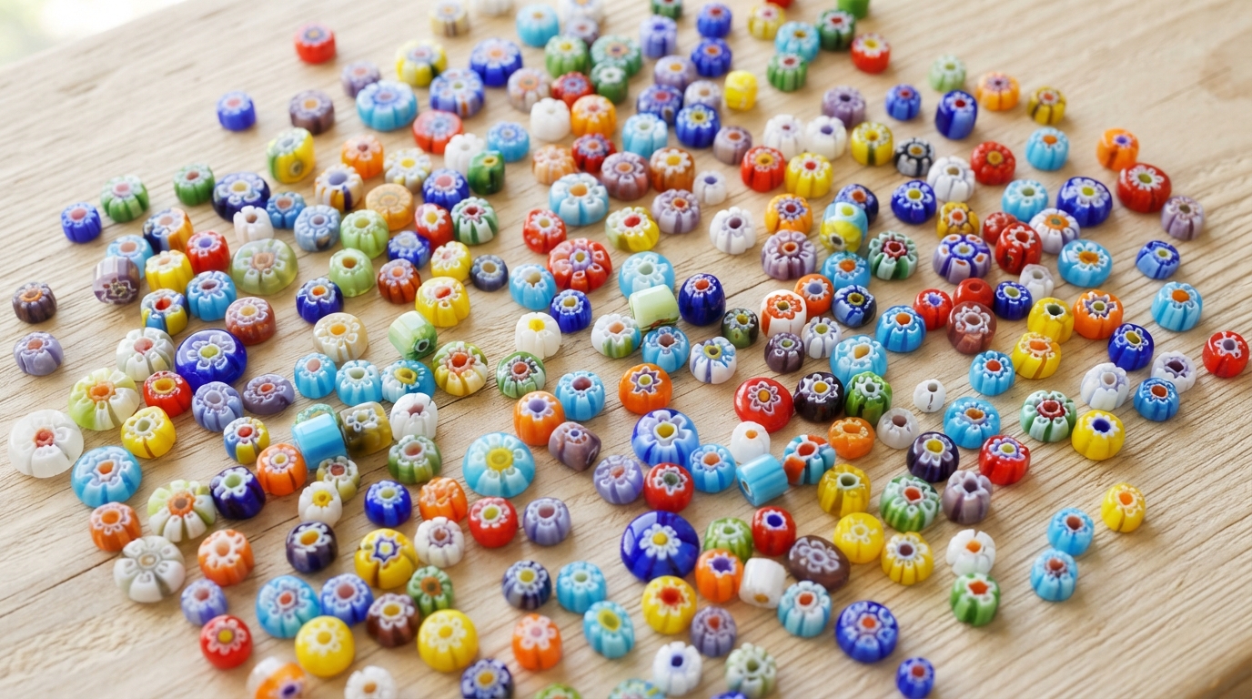 Koraliki Mirafiori (Millefiori) Koraliki Mirafiori (Millefiori)